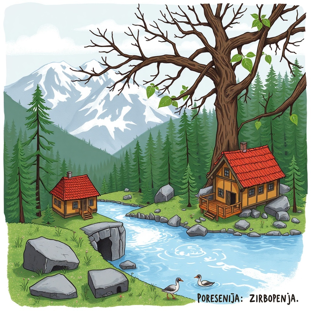 Ilustracija zdravih i oštećenih pluća